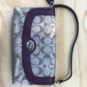 SOLD! Authentic Coach Wristlet